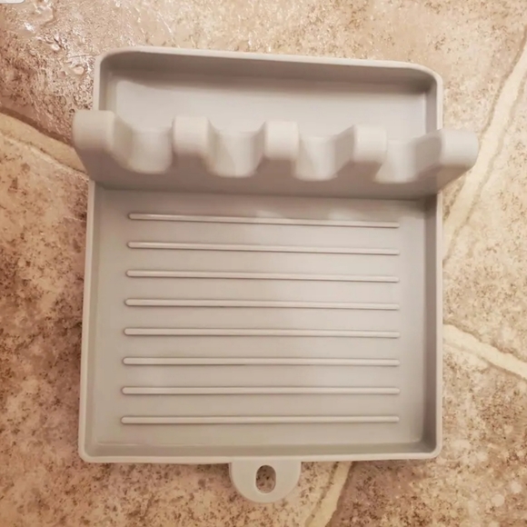 - White Utensil & Lid Holder - New - Picture 10 of 15